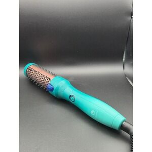 Calista Heated Styling Brush Teal Corded Ionic Technology Hair Styling Tool